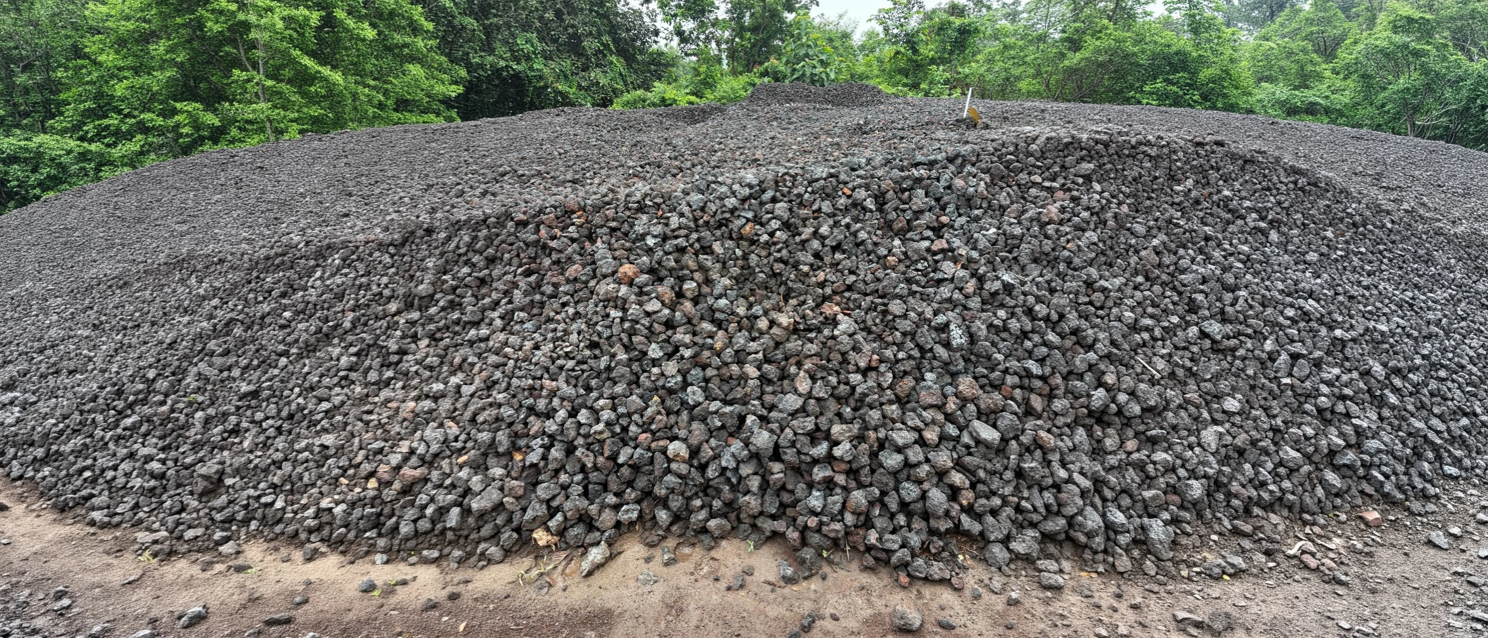Manganese material at Arrow Minerals facility